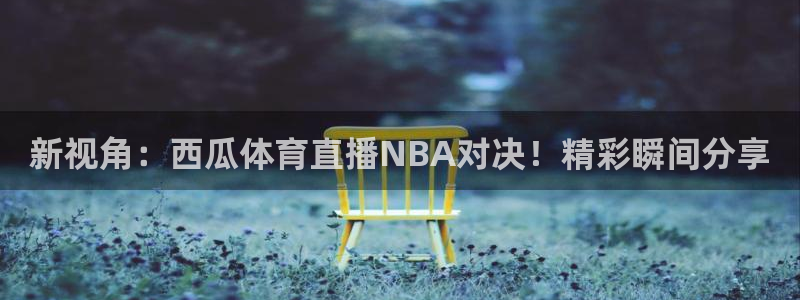 新视角：西瓜体育直播NBA对决！精彩瞬间分享