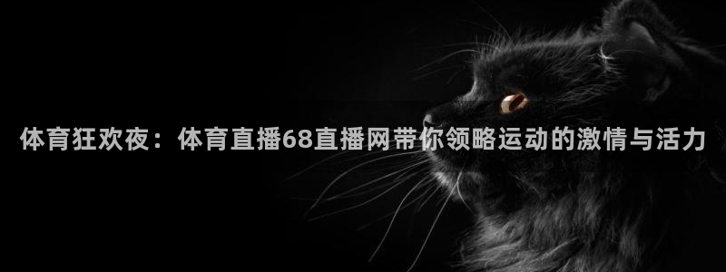 体育狂欢夜：体育直播68直播网带你领略运动的激情与活力